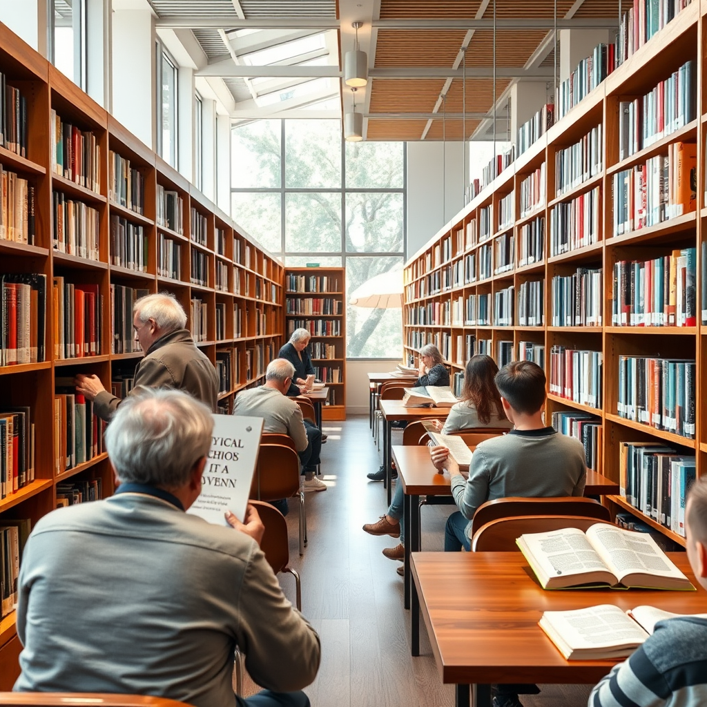 Library memberships rise as older digital users choose printed books